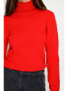 William de Faye Rollkragenpullover in Rot