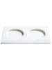 TED SPAKRS Dienblad wit - (B)16 x (H)10 cm