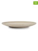 Salt and Pepper 6er-Set: Speiseteller "Fosil" in Beige - Ø 25 cm
