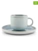 Salt and Pepper 4er-Set: Mokkatassen "Nuo" in Hellblau - 150 ml