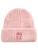 Zwillingsherz Mütze "Leo & Love" in Rosa