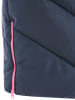 Zwillingsherz Doorgestikte bodywarmer "Strandglück" donkerblauw/roze