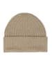 Zwillingsherz Kaszmirowa czapka beanie w kolorze beżowym
