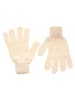 Zwillingsherz Kaschmir-Handschuhe in Beige