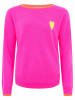 Zwillingsherz Kaschmir-Pullover in Pink