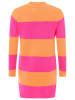 Zwillingsherz Kasjmieren vest oranje/roze