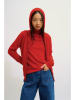 AUTHENTIC CASHMERE Kasjmieren coltrui "Bise" rood