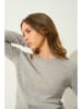 AUTHENTIC CASHMERE Kaszmirowy sweter "Epéna" w kolorze jasnoszarym