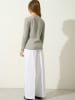 AUTHENTIC CASHMERE Kaszmirowy sweter "Epéna" w kolorze jasnoszarym
