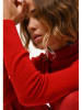 AUTHENTIC CASHMERE Kasjmieren coltrui "Fornet" rood