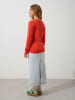 AUTHENTIC CASHMERE Kaschmir-Pullover "Giusalet" in Orange