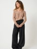 AUTHENTIC CASHMERE Kaschmir-Pullover "Galise" in Hellbraun