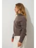AUTHENTIC CASHMERE Kasjmieren coltrui bruin