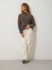 AUTHENTIC CASHMERE Kaschmir-Rollkragenpullover in Braun