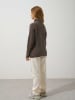 AUTHENTIC CASHMERE Kasjmieren coltrui bruin