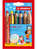 STABILO Buntstifte "Woody 3in1" - 6 Stück