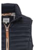 Camel Active Doorgestikte bodywarmer donkerblauw