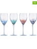Anton Studio Designs 4er-Set: Weingläser ''Speckle'' in Bunt - 350 ml