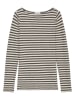 Marc O´Polo Longsleeve antraciet/beige