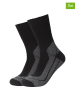 camano 2er-Set: Sportsocken in Schwarz/ Grau