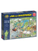 Jumbo 2000tlg. Puzzle "Jan van Haasteren - Film-Set" - ab 12 Jahren