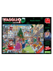 Jumbo 2x 1.000tlg. Puzzle "Wasgij Christmas 19 - Santa Dash!" - ab 12 Jahren