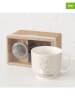 Boltze 2tlg. Set: Tasse in Beige - 300 ml
