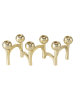 Boltze Kerzenständer ''Tigla'' in Gold - (B)51 x (H)12 x (T)5 cm