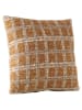 Boltze Kussen "Checkie" lichtbruin - (L)45 x (B)45 cm