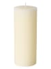 Boltze Stumpenkerze ''Classic'' in Creme - 370 g