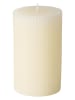 Boltze Stumpenkerze ''Classic'' in Creme - (H)10 x Ø 6 cm