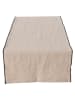 Boltze Tischläufer ''Janea'' in Beige - (L)141,2 x (B)40,6 cm