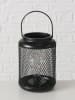 Boltze LED-Tischleuchte ''Montagu'' in Schwarz - (H)18 x Ø 12 cm