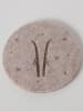 Boltze 12er-Set: Untersetzer ''Mountains'' in Beige/ Grau - Ø 10 cm