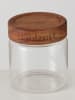Boltze Voorraadglas "Aspen" bruin - (H)11 x Ø 9,5 cm