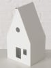 Boltze 2-delige set: windlichten "Huxel" wit