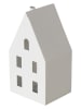 Boltze 2-delige set: windlichten "Huxel" wit