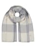 Barts Schal "Pattu" in Grau/ Creme - (L)180 x (B)50 cm