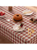 Mint Rugs Tafellaken "Christmas Naibi" rood/wit