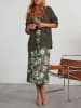 Milan Kiss Cardigan in Khaki