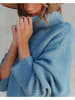 Milan Kiss Strickkleid in Hellblau