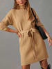 Milan Kiss Strickkleid in Beige