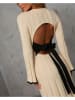 Milan Kiss Strickkleid in Beige