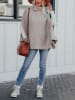 Milan Kiss Poncho in Beige