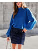 Milan Kiss Pullover in Blau