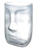 GILDE Vase "Face" in Grau - (B)13 x (H)20 x (T)11 cm