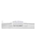 GILDE Tafellamp "Weihnachtsklänge" wit - (B)18 x (H)28,5 cm