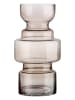 GILDE Vase "Chazia" in Hellbraun - (H)30 x Ø 16 cm