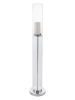 GILDE Kaarshouder "Emporio" zilverkleurig - (H)108 x Ø 21 cm