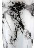 GILDE Vase "Trophy" in Schwarz/ Weiß - (H)42 x Ø 16 cm